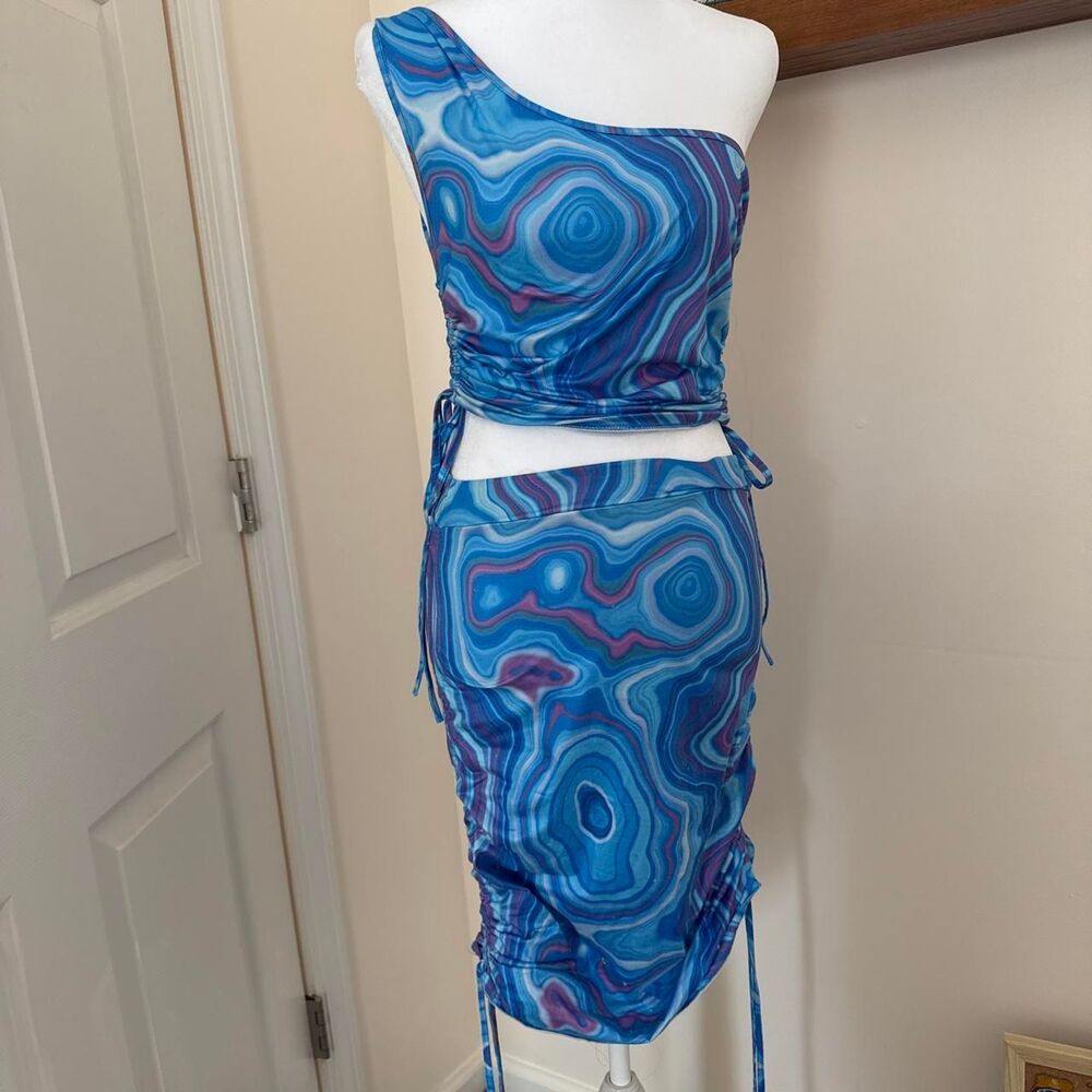 Shein Women's Blue Top